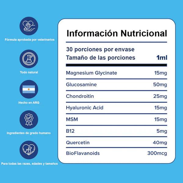 FREEDOM®|SUPLEMENTO PARA LA MOVILIDAD DE TU PERRO