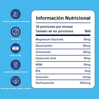 FREEDOM®|SUPLEMENTO PARA LA MOVILIDAD DE TU PERRO